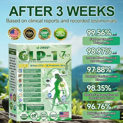 GLP-1 Probiotic Gut Cleanse & Weight Support