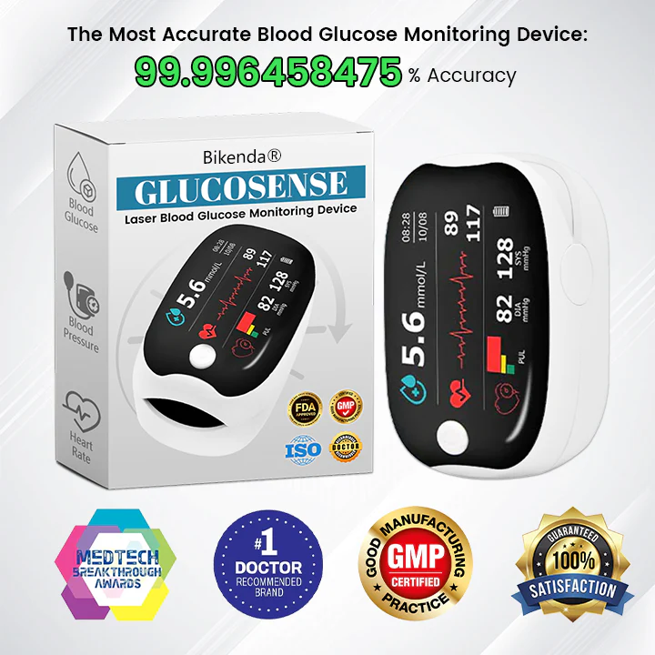 Aprolo™ GlucoSense Laser Blood Glucose Monitoring Device ( USA )