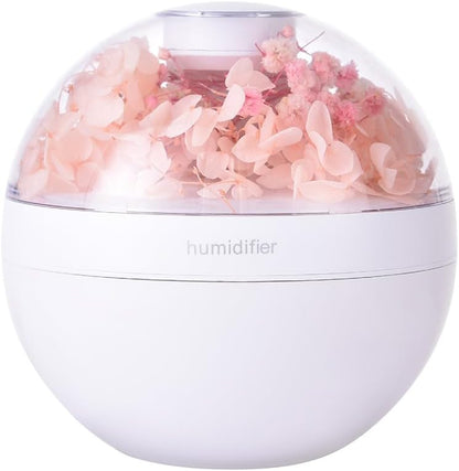 USB Ultrasonic Aroma Diffuser with Eternal Flower