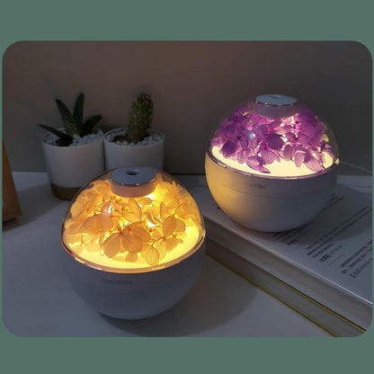 USB Ultrasonic Aroma Diffuser with Eternal Flower