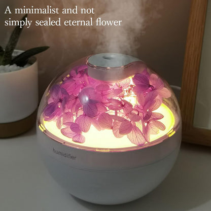 USB Ultrasonic Aroma Diffuser with Eternal Flower