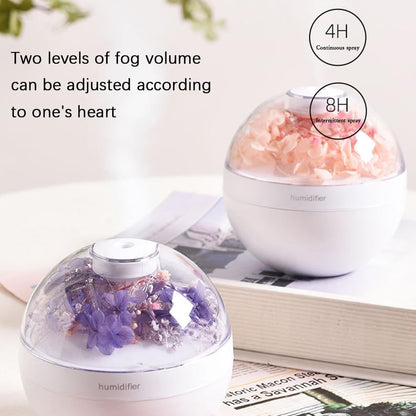 USB Ultrasonic Aroma Diffuser with Eternal Flower
