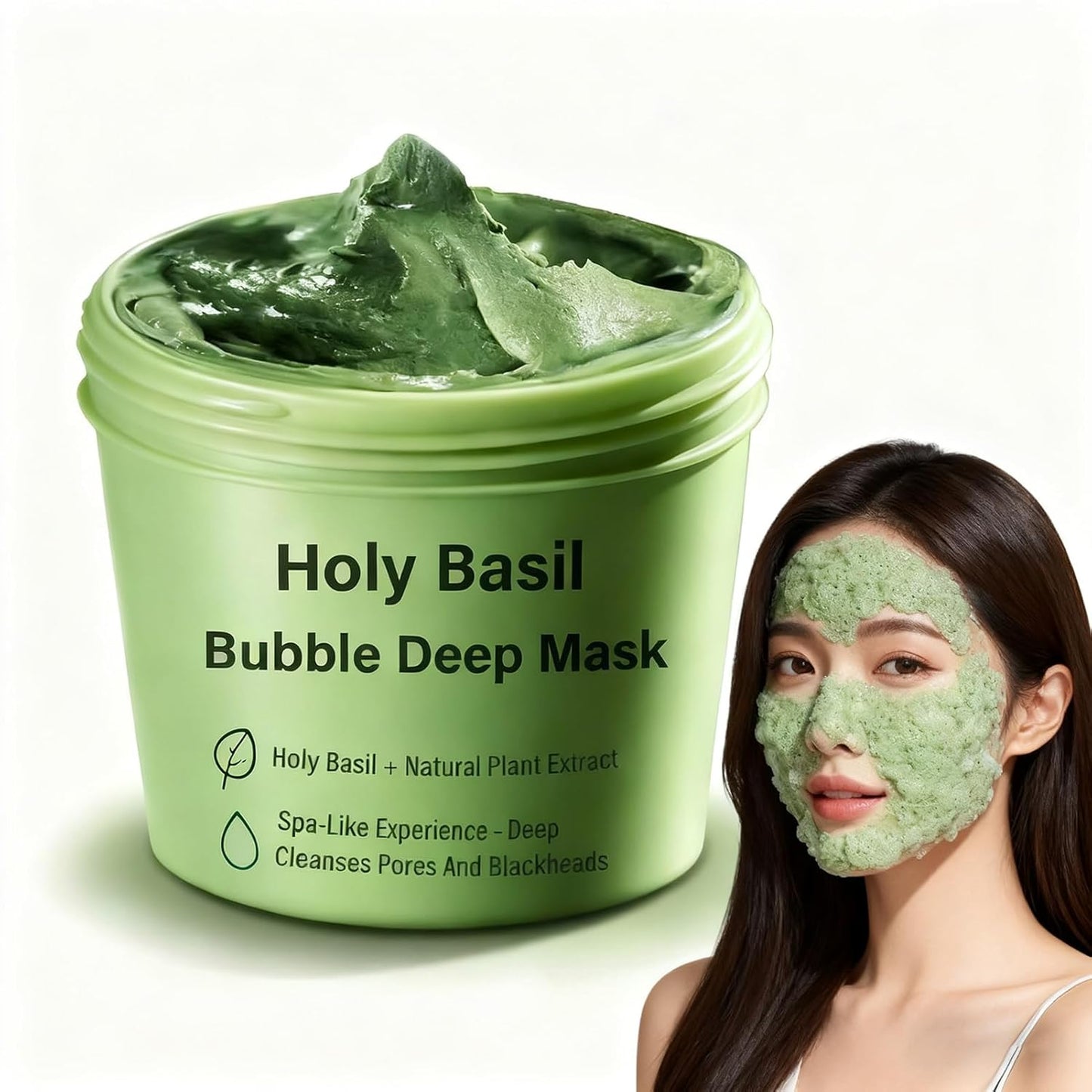Holy Basil Bubble Deep Mask