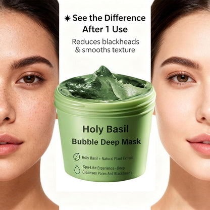 Holy Basil Bubble Deep Mask