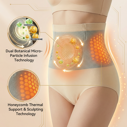 Moringa & Berberine 4‑In‑1 Micro-Particle firming & Fat‑Burn Shorts