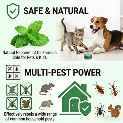 Natural Peppermint Rodent Repellent Balls