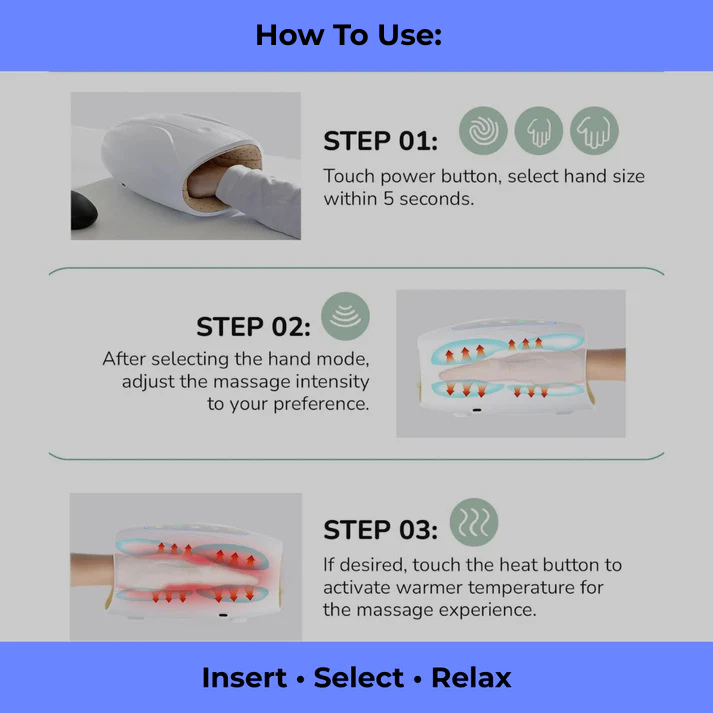 Flyzmus™ Hand Massager