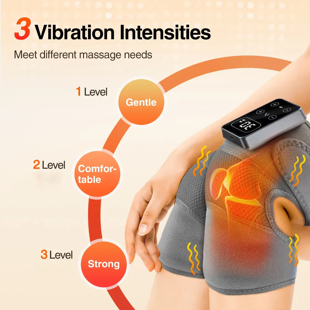 Electric Heated Knee Massager Brace