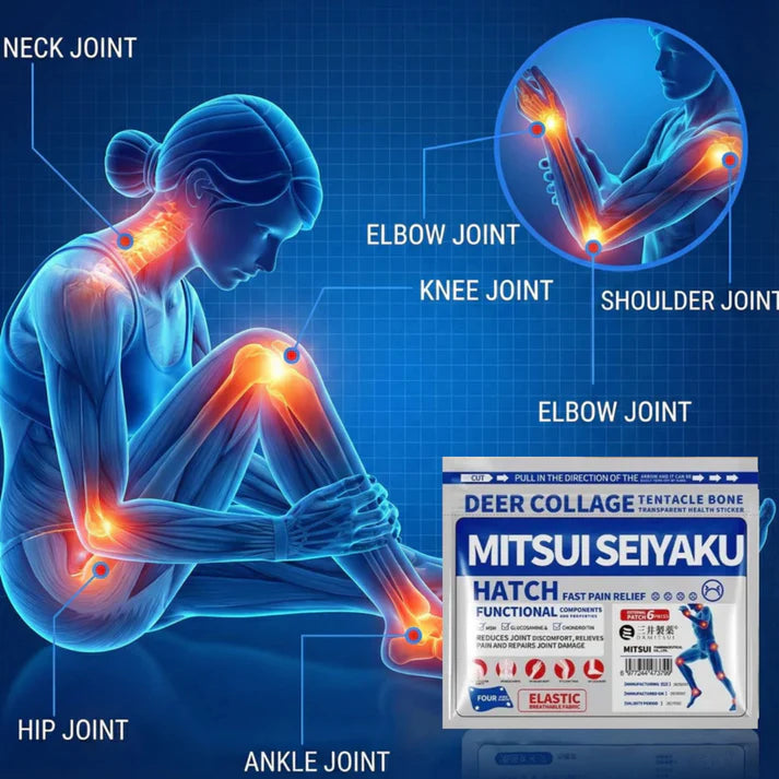 Deep Joint Relief Patch – Gentle & Fast Comfort for Stiff Joints