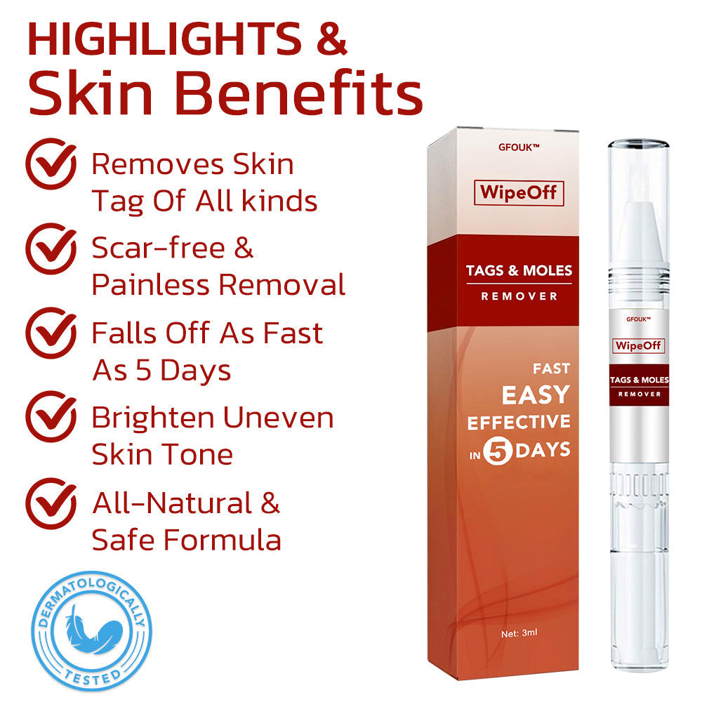 Flyzmus™ WipeOff Tags And Moles Remover