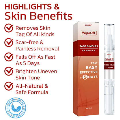 Flyzmus™ WipeOff Tags And Moles Remover