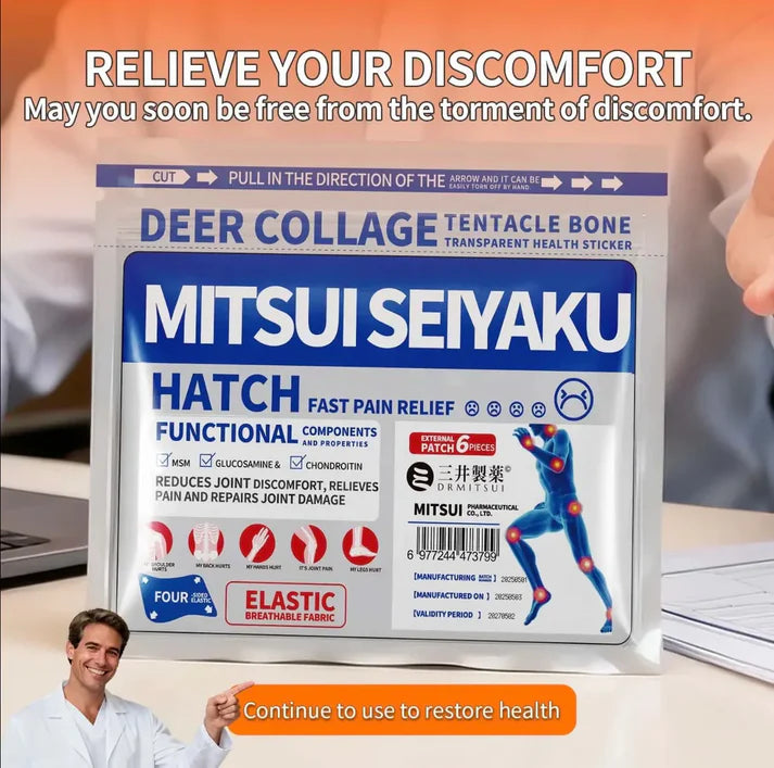 Deep Joint Relief Patch – Gentle & Fast Comfort for Stiff Joints