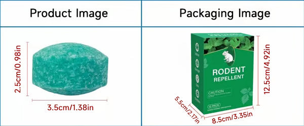 Natural Peppermint Rodent Repellent Balls