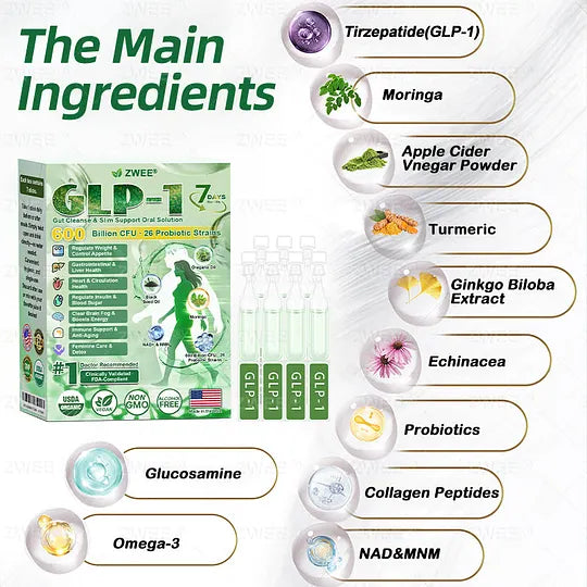 GLP-1 Probiotic Gut Cleanse & Weight Support