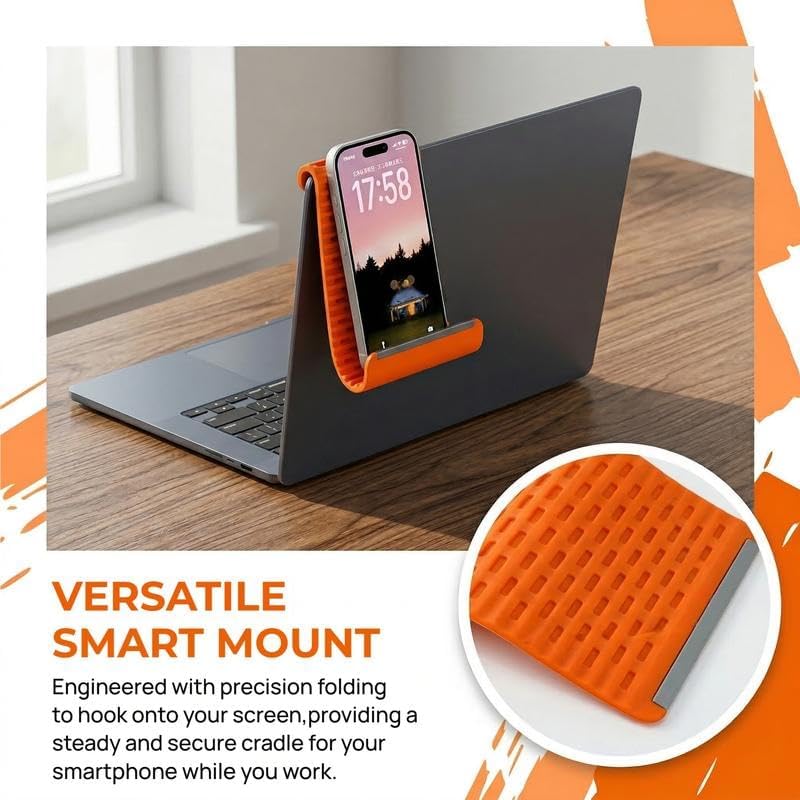 Foldable Silicone Aluminum Phone Holder Stand