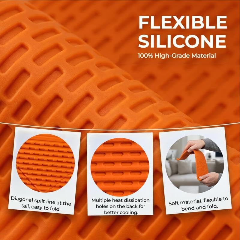 Foldable Silicone Aluminum Phone Holder Stand