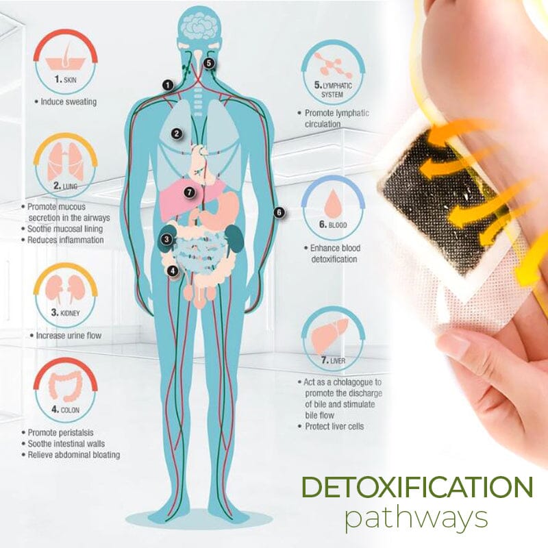 Aprolo™ DetoxPlus Lymphatic Drainage Foot Pads