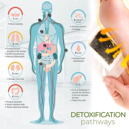 Aprolo™ DetoxPlus Lymphatic Drainage Foot Pads